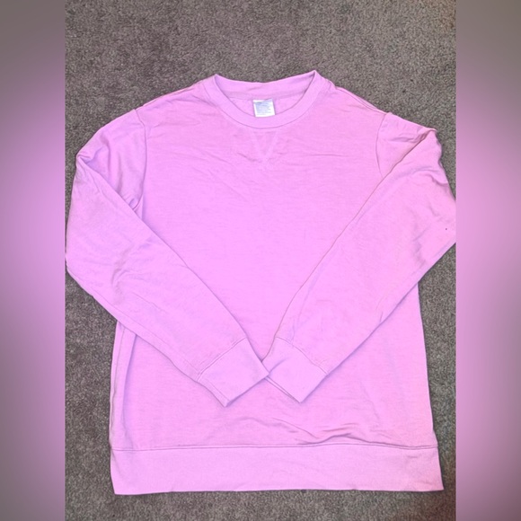 Pink sweatshirt crewneck Stars Above size small - Picture 1 of 3